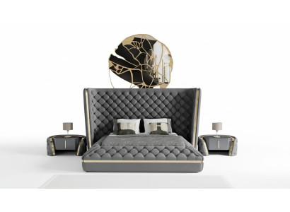 Luxus Schlafzimmer Bett Polster Design Luxus Doppel Hotel Betten Chesterfield
