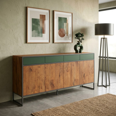 Kommode Braun Elegantes Kommoden Luxus Holz Schrank Schlafzimmer