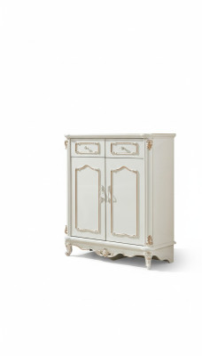 Kommode Weiß Schlafzimmer Elegantes Design Klassische Kommode Luxus Holz Neu