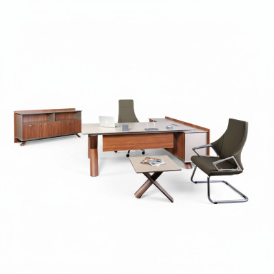 Holzmöbel Arbeitstisch Eckschreibtisch Büromöbel Kommode Couchtisch Modern
