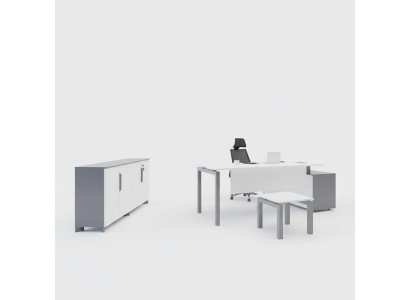 Holz Büromöbel Schreibtisch Sideboard Couchtisch Büroeinrichtung Modern