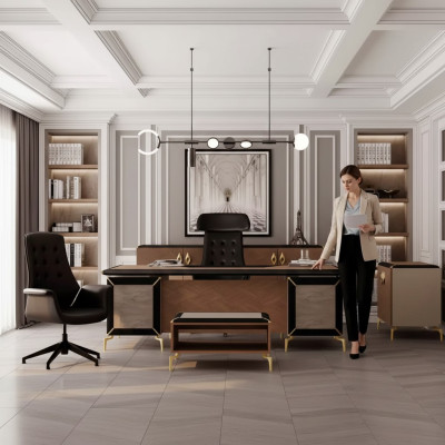 Moderne Arbeitszimmermöbel Sideboarde Schreibtisch Eckschreibtisch Kommode