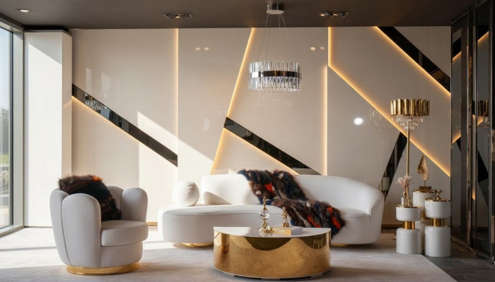 Moderne Sofagarnitur Weißer Dreisitzer Luxus Sessel Edler Couchtisch