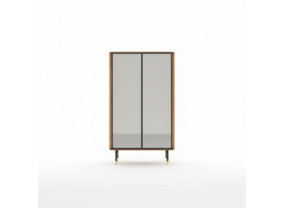 Vitrinen Glas Bar Schrank Haus Schränke Wand Regal Holz Wohnzimmer