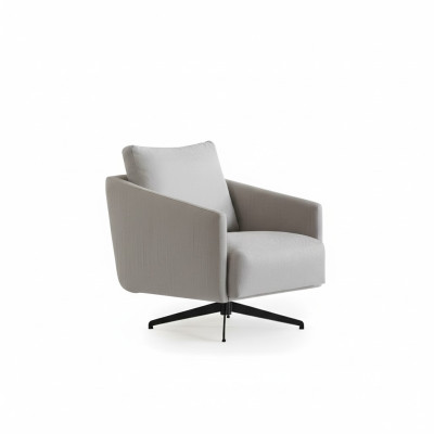 Sessel Design Polster Couch Couchen Sofas Textil Stil Modern neu Grau