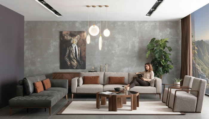 Sofagarnitur Couch Möbel Einrichtung Garnitur Couchen Set Polster Möbel