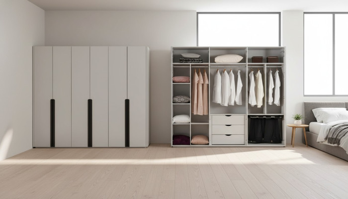 Schlafzimmer Schranke Kleiderschrank Holz Luxus Modernes Design Neu