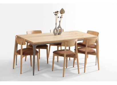 Esstisch 4x Stühle Stuhl Esszimmer Set Essgruppe Tisch Tische Garnitur