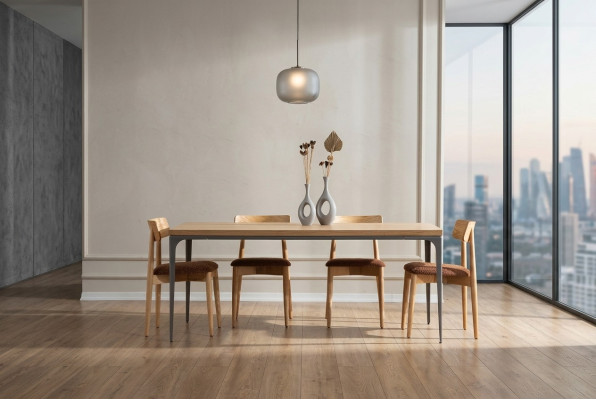 Esstisch Braun Tisch Luxus Esszimmer Stil Klassischer Modern Möbel Neu