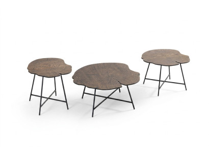 Couchtische Tische Beistelltische Wohnzimmer Set 3 tlg. Modern Luxus