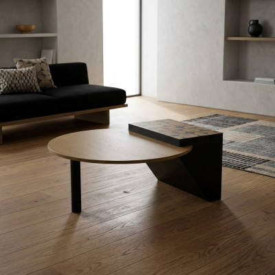 Couchtisch Holz Wohnzimmertisch Möbel Design Tisch Luxus Einrichtung