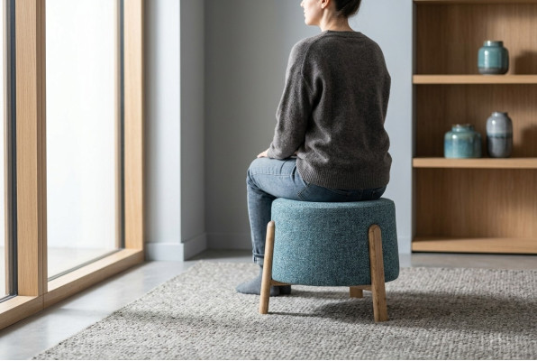 Hocker Designer Sitzbänk Holzhocker Stuhl Sitzhocker Italienischer Stil