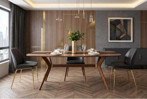 Esstisch Design Möbel Esszimmer Tisch Luxus Italienische Stil Holztisch Tische