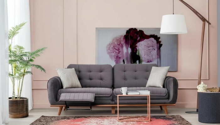 Dreisitzer Sofa Couch Polster Möbel Multifunktion Couchen Sofas 216cm