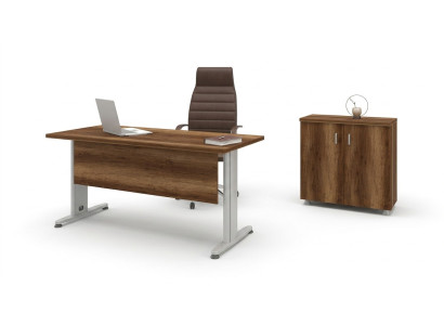 Komplettes Büromöbel Set Arbeitszimmer Schrank Schreibtisch 2tlg