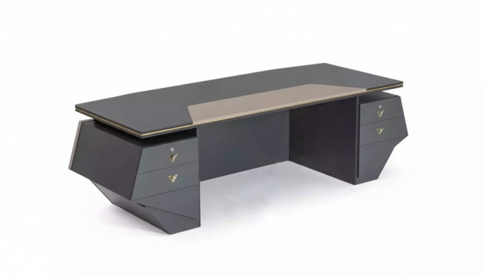 Luxus Chefschreibtisch Tisch xxl 260x100 Designer Einrichtung Moderne Tische
