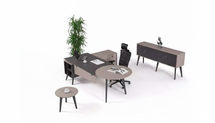 Modernes Büro Set Arbeitszimmer Komplette Designer Schreibtisch Möbel