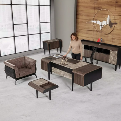 Büromöbel Luxus Schreibtisch Aktenschrank Büroschrank Neu Modernes Set
