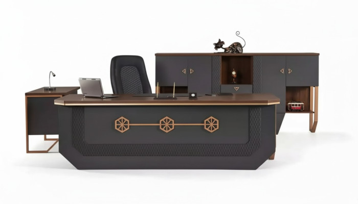 Chefschreibtisch Luxus Schreibtisch Kollektion Schreibtische 240x95cm