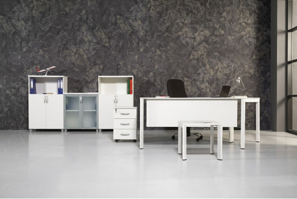 Großes Büro Set Büroeinrichtung Arbeitszimmermöbel Garnitur 4 tlg Möbel