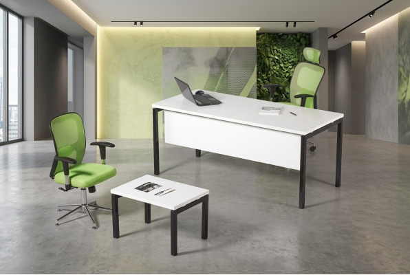 Weiß Büro Set 2 tlg Arbeitszimmer Büroeinrichtung Komplett Neu Möbel