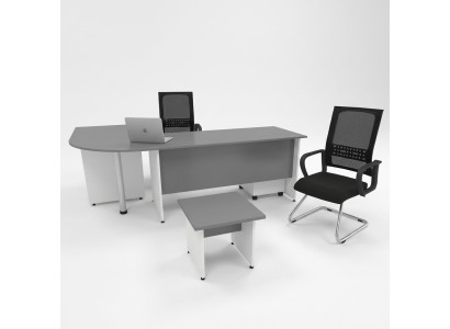 Büromöbel Set Büro komplett 2 tlg Bürotisch Einrichtung Couchtisch Tisch