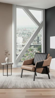 Arbeitszimmer Sessel Luxus Sitz Stoff Textil Büro Möbel Polster Neu