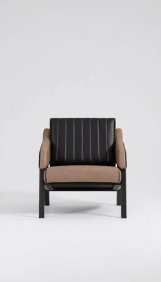 Arbeitszimmer Sessel Luxus Sitz Stoff Textil Büro Möbel Polster Neu