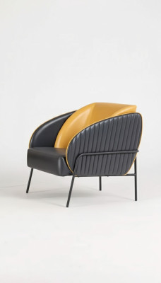Büro Sessel Stil Modern Arbeitzimmer Design Textil Möbel Polster Stoff