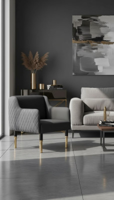 Luxus Sessel Büro Möbel Polstersessel Arbeitszimmer Sitz Designer Neu