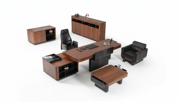 Couchtisch Arbeitszimmer Büro Möbel Luxus Holz Modern Neu Design