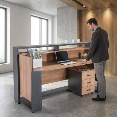 Designer Tische für Rezeption Rezeption Hotel Büro Ausstellungstisch neu