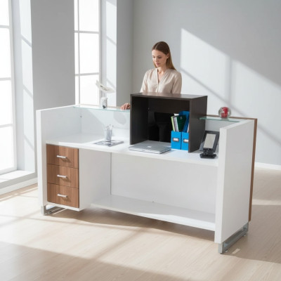 Rezeption Empfangstheke Hotel Tisch Möbel Tresen Praxis Kanzlei Büro