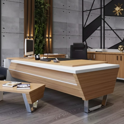 Moderner Tisch Designer Möbel Büromöbel Büroschrank Design Holzmöbel Schrank