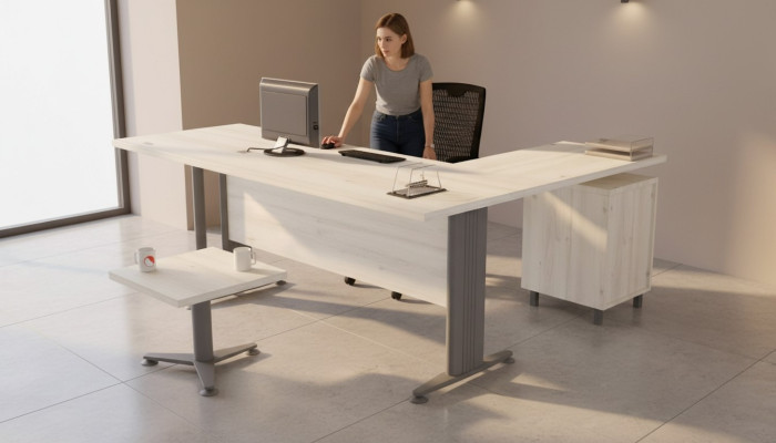 Luxus Schreibtisch Kommode Couchtisch 3tlg. Set Möbel Einrichtung Tisch Holz