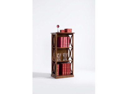 Klassisches Braunes Bücherregal Regal Schrank Wohnzimmer Möbel Stilvoll