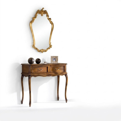 Klassischer Konsolentisch Moderne Holzmöbel Braun Schlafzimmer Möbel