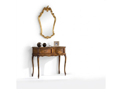 Klassischer Konsolentisch Moderne Holzmöbel Braun Schlafzimmer Möbel