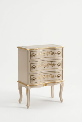 Klassische Weiße Kommode Holzmöbel Wohnzimmer Aufbewahrungsschrank Neu