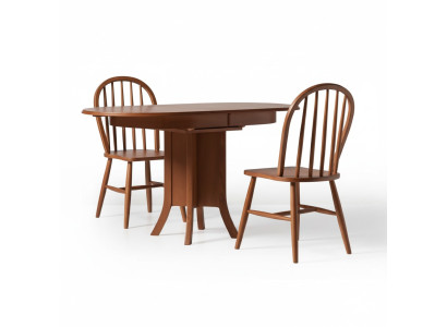 Garnitur Essgruppe Holz Esszimmer Esstisch Stühle 5tlg Braun Essecke
