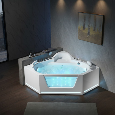 Eckbadewanne  Wanne Whirlpool Spa Indoor Badewanne Whirlpool Wannen