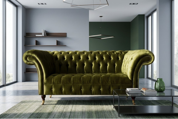 Chesterfield Sofa 2 Sitzer Sofas Luxus Polstersofas Luxus Designer Couch Möbel