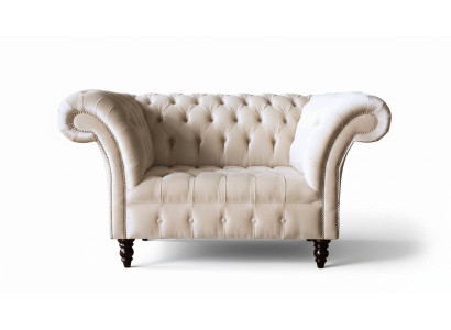 Couch Polster Sofa Textil Chesterfield Couchen 1,5 Sitzer Einsitzer Rosa