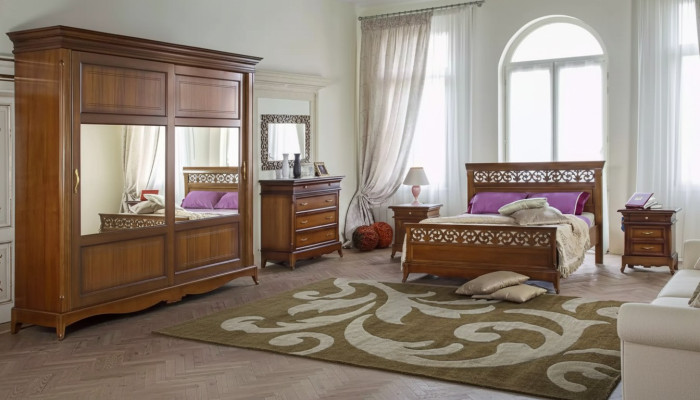 Bett 2x Nachttische 6tlg Schlafzimmer Design Modern Luxus Schlafzimmer