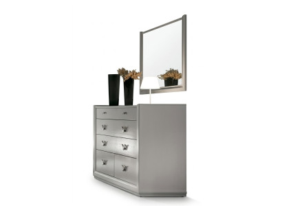 Kommode Spiegel Schrank Regal Konsole Möbel Holzschrank Italy Set 2tlg.