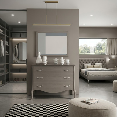 Kommode Spiegel Kommoden Schrank Luxus Regal Möbel Gruppe Neu Set 2tlg.