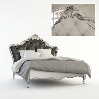 Bett Polster Design Luxus Doppel Betten Schlaf Zimmer Italienische Möbel