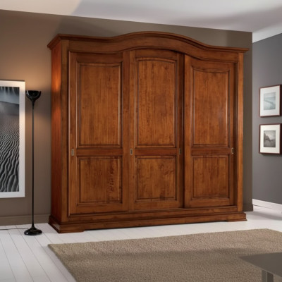 Kleiderschrank Schrank Möbel Schlafzimmer 294cm Kleiderschränke Holz