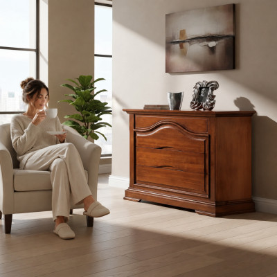 Kommode Holz Design Schrank Kommoden Klassische Schränke Möbel Holz Neu