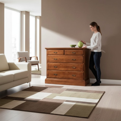 Holz Luxus Möbel Schrank Kommode Schränke Schlafzimmer Design Sideboard